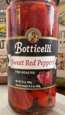 Fire Roasted Sweet Red Peppers