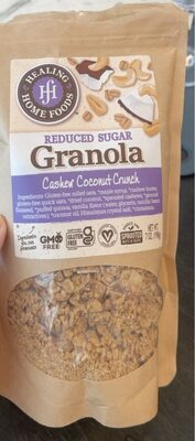 Cashew Coconut Crunch Reduced Sugar Granola, Cashew Coconut Crunch