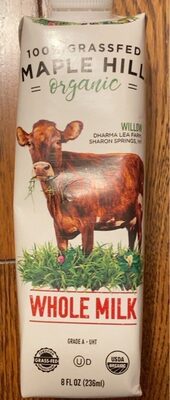 Buttercup 100% Grassfed Whole Milk, Buttercup