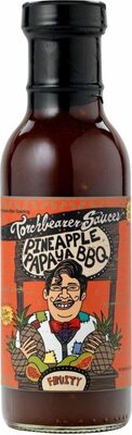 Fruity Pineapple Papaya BBQ Sauce, Fruity