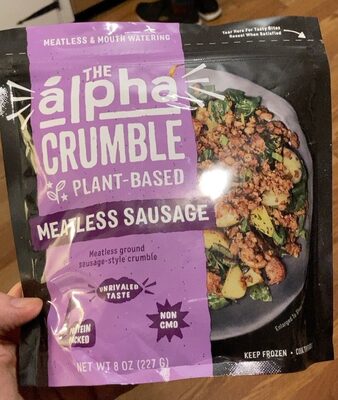 Plant-Based Meatless Sausage Crumble