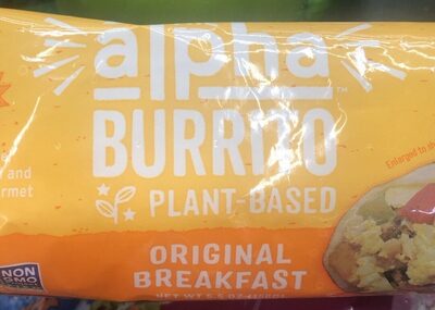 Plant-Based Original Breakfast Burrito