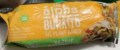 Plant-Based Veggie Breakfast Burrito