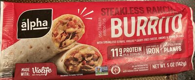 Steakless Ranchero Burrito, Steakless Ranchero