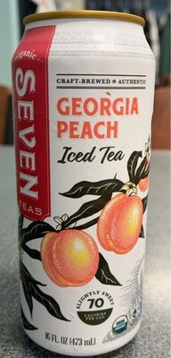 Organic Georgia Peach Iced Tea, Peach