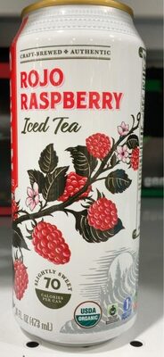Organic Rojo Raspberry Iced Tea, Rasppberry