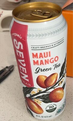 Organic Maui Mango Green Tea, Mango