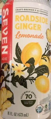 Ade Organic Roadside Ginger Lemonade, Ginger