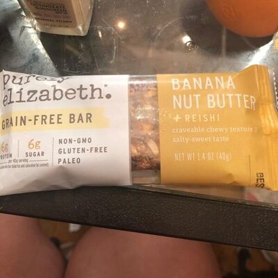 Banana Nut Butter Grain-Free Superfood Bar, Banana Nut Butter