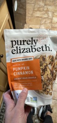 Recipe No. 03 Pumpkin Cinnamon Ancient Grain Granola, Pumpkin; Cinnamon