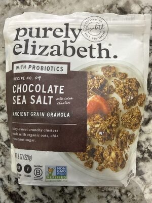 Chocolate Sea Salt Probiotic Granola, Chocolate Sea Salt