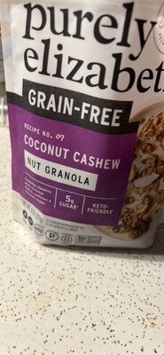 Coconut Cashew Grain-Free Granola, Coconut Cashew