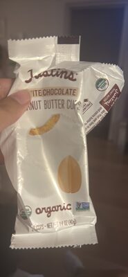 White Chocolate Organic Peanut Butter Cups, White Chocolate