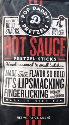 Hot Sauce Pretzel Sticks