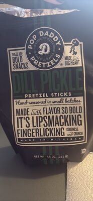 Dill Pickle Pretzel Sticks, Dill Pickle