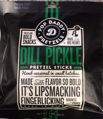 Dill Pickle Pretzel Sticks, Dill Pickle