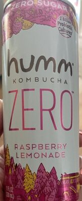Raspberry Lemonade Kombucha, Raspberry; Lemonade
