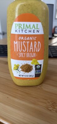 Spicy Brown Organic Brown Mustard, Spicy Brown