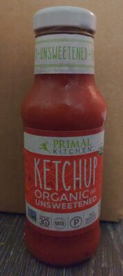 Unsweetened Organic Ketchup, Unsweetened