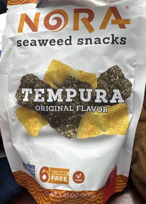 Original Flavor Tempura Seaweed Snacks, Original