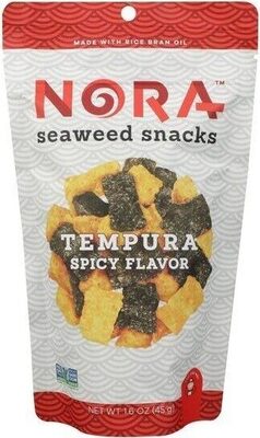 Spicy Flavor Tempura Seaweed Snacks, Spicy