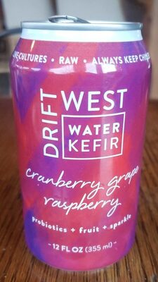 Cranberry Grape Raspberry Water Kefir, Cranberry Grape Raspberry