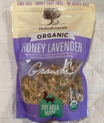 Honey Lavender Organic Granola, Honey Lavender