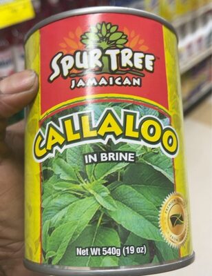 Spur Tree Jamaican Callaloo In Brine, 19 Oz