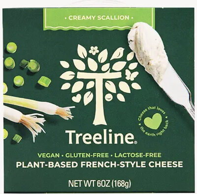 Scallion Soft French-Style Nut Cheese, Scallion