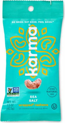 Sea Salt Wrapped Cashews, Sea Salt
