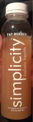 Fat Burner Cold-Pressed Juice, Fat Burner