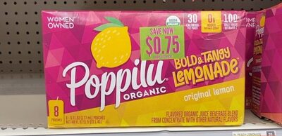 Original Lemon Flavored Organic Juice Beverage Blend From Concentrate, Original Lemon