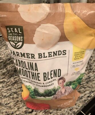Carolina Smoothie Blend With Tropical Bananas & Carolina Grown Peaches & Strawberries Farmer Blends, Carolina Smoothie Blend