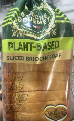 Plant-Based Sliced Brioche Loaf