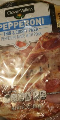 Pepperoni Made With Pork Thin & Crispy Pizza, Pepperoni