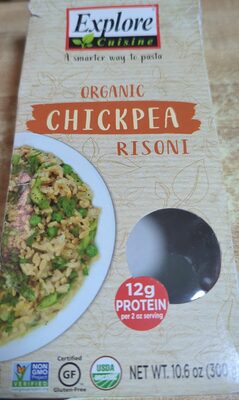 Organic Chickpea Risoni, Chickpea