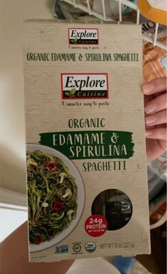 Organic Pasta, Edamame & Spirulina Spaghetti