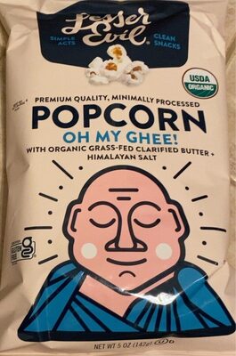 Oh My Ghee! Popcorn, Oh My Ghee!