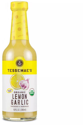 Lemon Garlic Organic Dressing & Marinade, Lemon Garlic