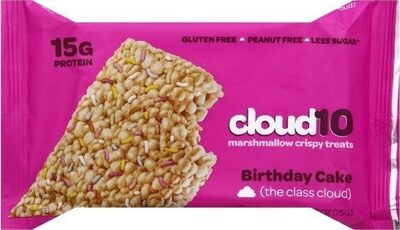 Birthday Cake Marshmallow Crispy Treat