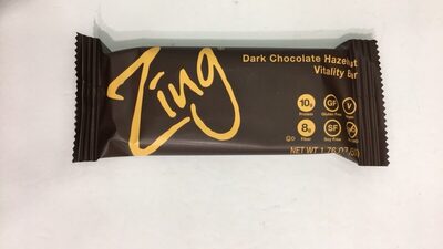 Dark Chocolate Hazelnut In Hazelnut Butter Plant-Based Bar, Dark Chocolate Hazelnut In Hazelnut Butter