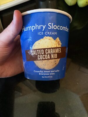 Ice Cream, Salted Caramel Cocoa Nib