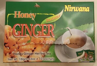 Instant Honey Ginger Herbal Tea, Honey; Ginger