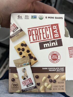 Dark Chocolate Chip Peanut Butter With Sea Salt Protein Bar, Dark Chocolate Chip Peanut Butter With Sea Salt