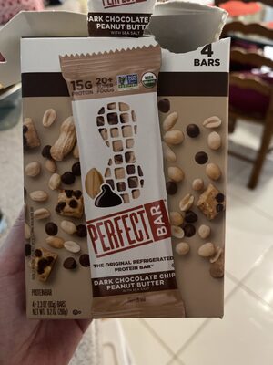 Dark Chocolate Chip Peanut Butter With Sea Salt Protein Bar, Dark Chocolate Chip Peanut Butter With Sea Salt
