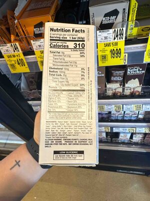 Chocolate Chip Cookie Dough Protein Bars, Chocolate Chip Cookie Dough