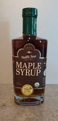 Organic 100% Pure Maple Syrup, Vanilla Bean