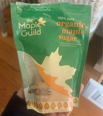 100% Pure Organic Maple Sugar