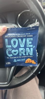 Sea Salt Premium Crunchy Corn Snack, Sea Salt