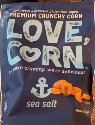 Sea Salt Premium Crunchy Corn, Sea Salt